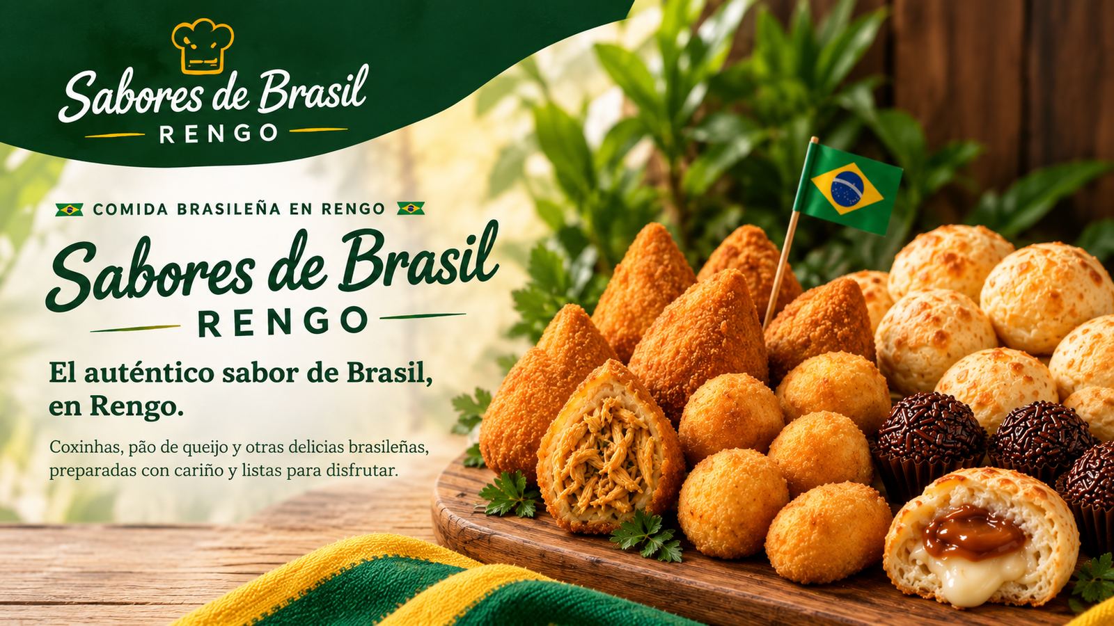 Sabores de Brasil Rengo — comida brasileña en Rengo
